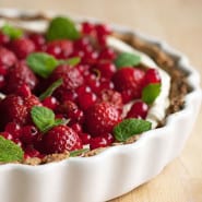 Frugttærte med marcipan