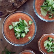 Gazpacho - Kold tomatsuppe
