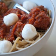 Spaghetti med kødboller