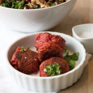 Pink tun-frikadeller