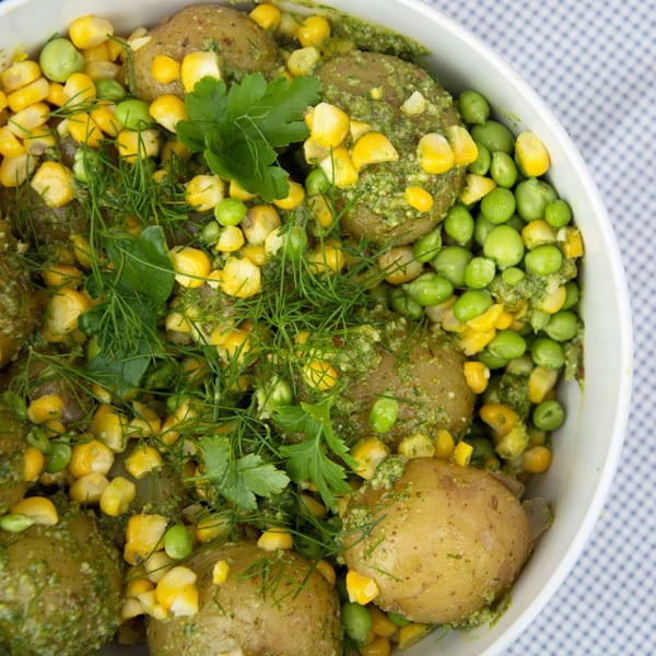 Kartoffelsalat Mit Tomaten Und Pesto Star Auf Je — Rezepte Suchen