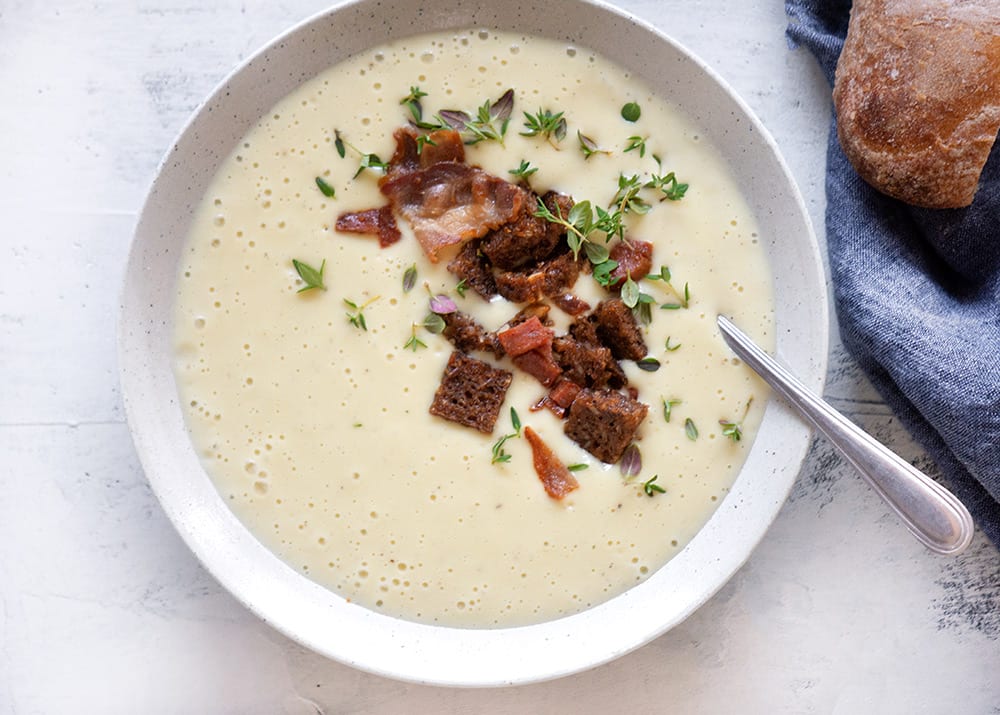 drag fuldstændig ekstensivt Kartoffelsuppe - den bedste opskrift på cremet suppe med kartofler