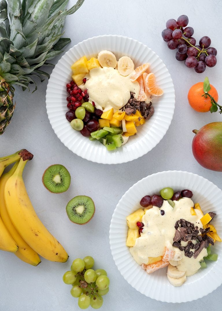 Råcreme Til Frugtsalat - Opskrift På Den Dejlige Dessert Abemad