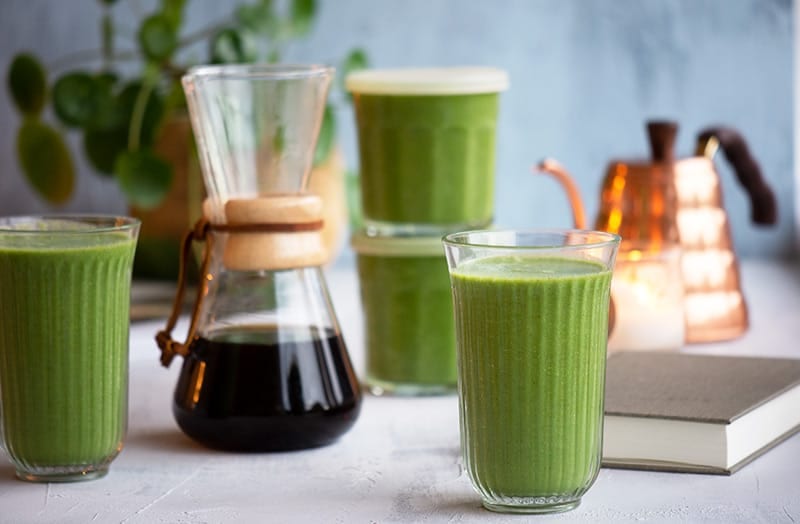 Grøn - opskrift på en sund og lækker nem smoothie