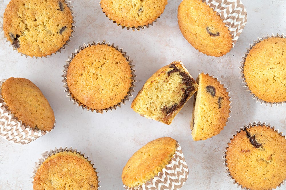 og muffins – på lækre kager i forme